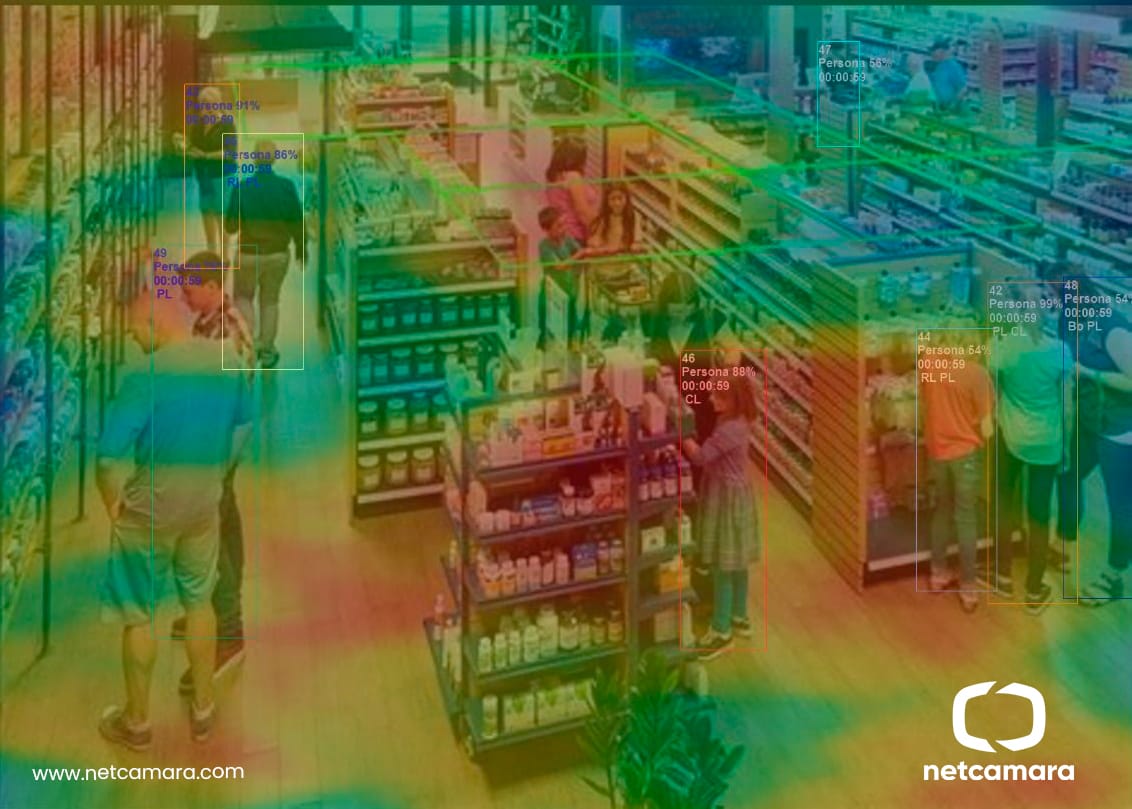 pasillo zon de calor